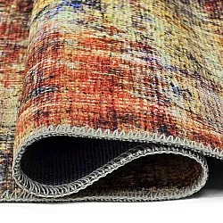 Koberec z plochého tkania - Bechar (červený/multi)