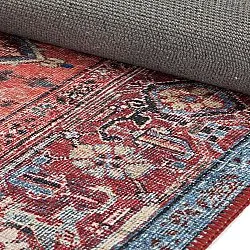 Plátený koberec - Birjand (červený)