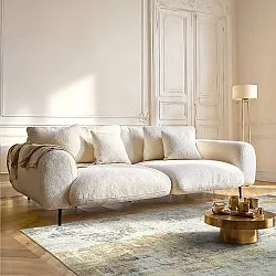 Koberec z plochého tkania - Comino (béžový/multi)