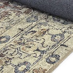 Koberec s plochým tkaním - Delvar (béžový)