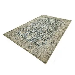 Koberec s plochým tkaním - Delvar (modrý)