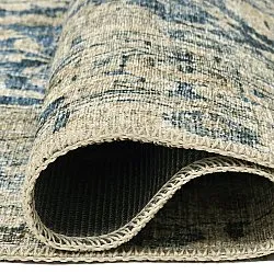 Koberec s plochým tkaním - Delvar (modrý)