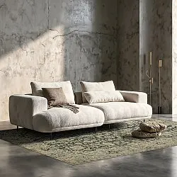 Koberec s plochým tkaním - Delvar (zelený)