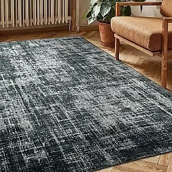 Koberec s plochým tkaním - Elira (čierny)