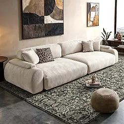 Koberec s plochým tkaním - Meralis (čierny)