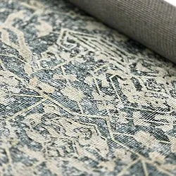 Koberec s plochým tkaním - Meralis (modrý)