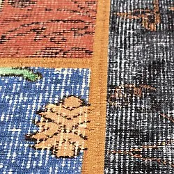 Koberec s plochým tkaním - Myrina (červená/multi)