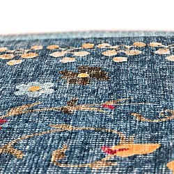 Koberec s plochým tkaním - Nabilar (modrý)