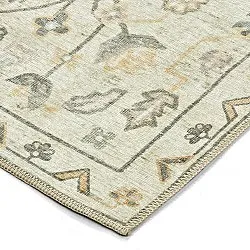 Plátený koberec - Nahla (krémový)