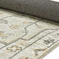 Plátený koberec - Nahla (krémový)