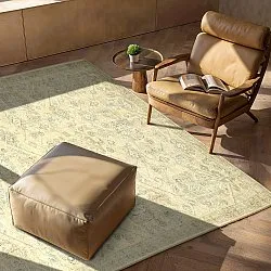 Plátený koberec - Noura (béžový)