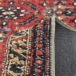 Koberec s plochým tkaním - Omarien (červený)