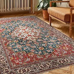 Koberec s plochým tkaním - Samaria (červený)