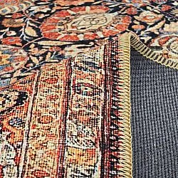 Koberec s plochým tkaním - Selamira (modrý/multi)