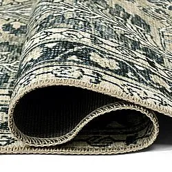 Koberec s plochým tkaním - Yasirah (modro/zelený)