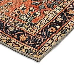 Koberec s plochým tkaním - Yasirah (oranžový)