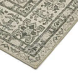 Plátený koberec - Zuleina (zelená)