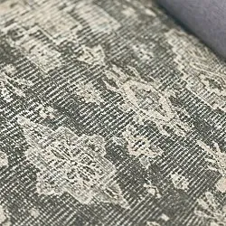 Plátený koberec - Zuleina (zelená)