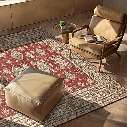 Plátený koberec - Zuleina (červená)