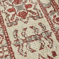 Plátený koberec - Zuleina (červená)