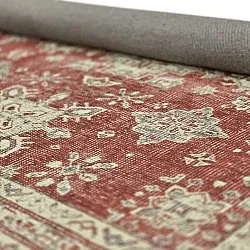 Plátený koberec - Zuleina (červená)