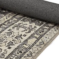 Plátený koberec - Zuleina (tmavošedá)