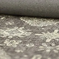 Plátený koberec - Zuleina (tmavošedá)