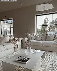 Koberec s dlhým vlasom - Monti (offwhite)