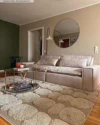 Koberce s dlhým vlasom - Fondi (béžová)