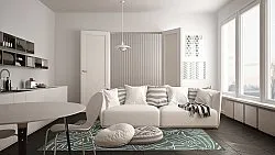 Koberec na vnútorné a vonkajšie použitie - Francis (zelený)