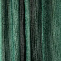 Záclony - Záclona z ľanu Andrada (tmavozelená)