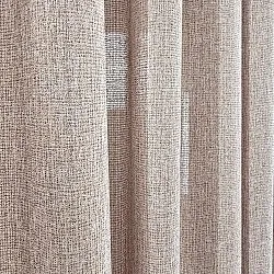 Záclony - Záclona z ľanu Cosmina (béžová)