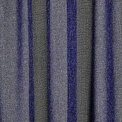 Záclony - Záclona z ľanu Cosmina (modrá)