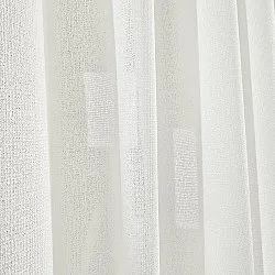 Záclony - Záclona z ľanu Cosmina (biela)