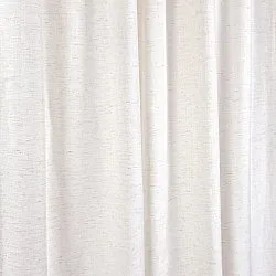 Záclony - Záclona z ľanu Melania (biela)