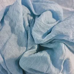 Záclony - Záclona z čipky Hilma (modrá)