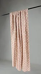 Záclony - Záclona z bavlny Sari (ružová)