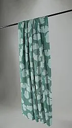 Záclony - Záclona z bavlny Apríl (tmavozelená)