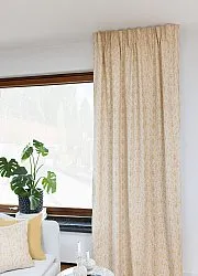 Záclony - Záclona z bavlny Helmi (žltá)