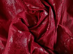 Záclony - Záclona z velúru Ofelia (červená)