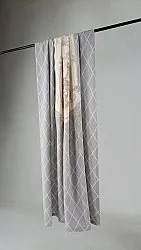 Záclona - Eugene (svetlo modrá)