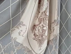 Záclona - Eugene (svetlo modrá)