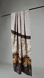 Záclona - Padova (čierna/multi)