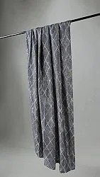 Záclona - Bailey (svetlomodrá)