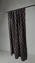 Záclona - Bailey (čierna)