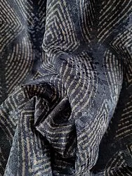 Záclona - Della (modrá)