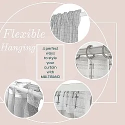 Závesy - Záves blackout Isolde (šedý)