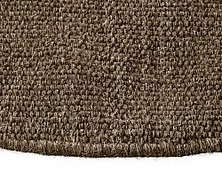 Kruhový koberec - Hamilton (hnedý)