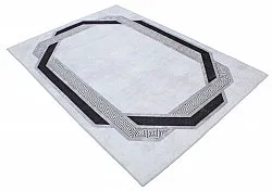 Koberec Wilton - Olympia (čierna/biela)