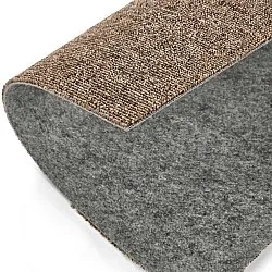 Koberec - Almeria Textilné dlaždice 24 ks (hnedý)